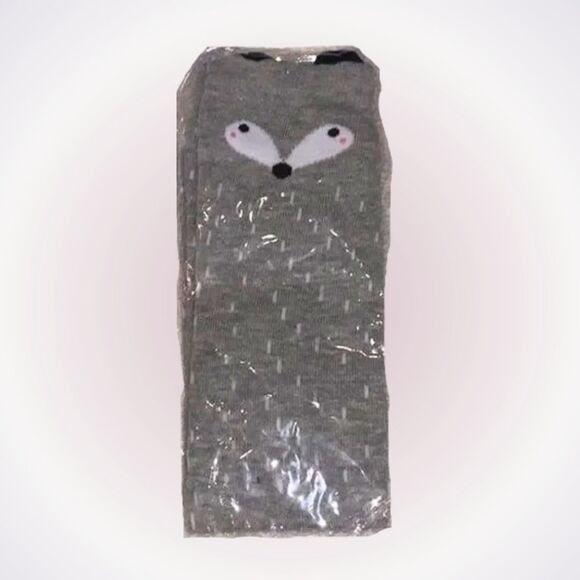 Grey Litter Critter Socks | Sz OS, NWOT - Picture 1 of 4